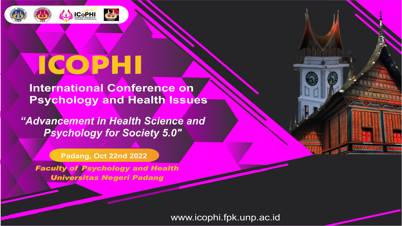 1st ICoPHI seminar internasional Fakultas Psikologi dan Kesehatan
